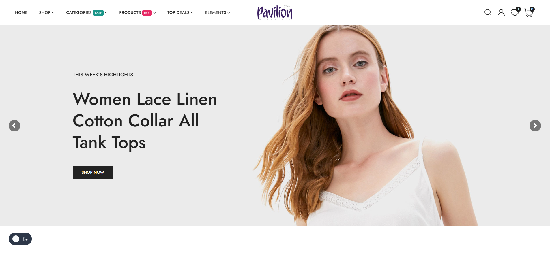 Pavilion Lifestyle E-Commerce Website Design (2)