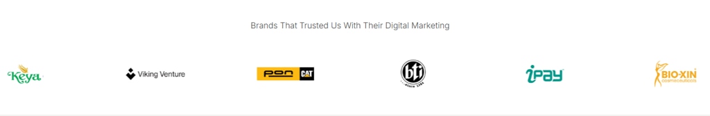 Trust Signals - Clients of Ngital