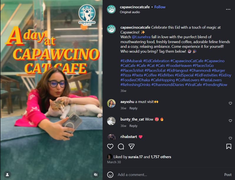 Sunehra, a very famous influencer