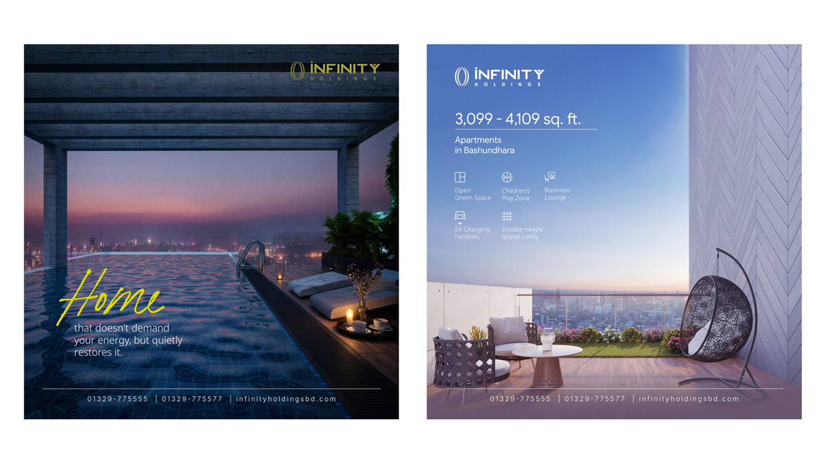 Ngital client — original ad vs. the improved version, with CPA numbers